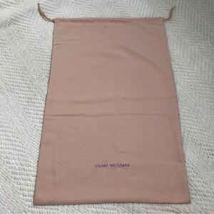 Stuart Weiztman Pink Extra Long Dust Bag